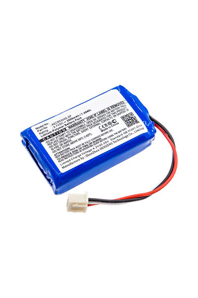 JBL AEC653055-2P accu (3.7 V, 2000 mAh, 123accu huismerk)  AJB00037 - 1