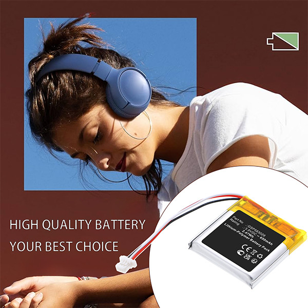 JBL GSP583028 accu (3.8 V, 650 mAh, 123accu huismerk) AJB00144 - 6