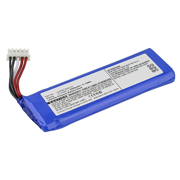 JBL GSP872693 01 accu (3.7V, 3000 mAh, Li-pl, 123accu huismerk)  AJB00011 - 1