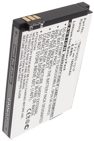 JCB TM074060-1S1P accu (1800 mAh, 123accu huismerk)  AJC00003 - 1