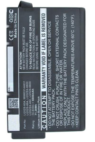 JDSU ME202 / R202i / 700028 accu (10.8 V, 6600 mAh, 123accu huismerk) AJD00004 - 1