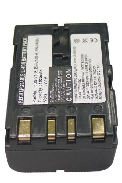 JVC BN-V408U / BN-V408 / BN-V408-H accu (1100 mAh, 123accu huismerk)  AJV00006 - 1