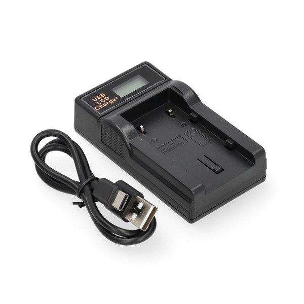 JVC BN-VF808 USB-C single slot oplader (8.4V, 0.7A, 123accu huismerk) AJV00082 - 1