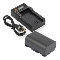 JVC BN-VG107 / BN-VG108 accu met single slot oplader USB-C (3.7 V, 890 mAh, 123accu huismerk) AJV00085