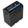 JVC SSL-JVC70 accu (7.4 V, 7800 mAh, 123accu huismerk) AJV00078 - 1