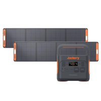 Jackery Explorer 2000 Pro EU Power Station + 2x SolarSaga 200 (2060Wh / 2200W / 4400W Piek)  AJA00070