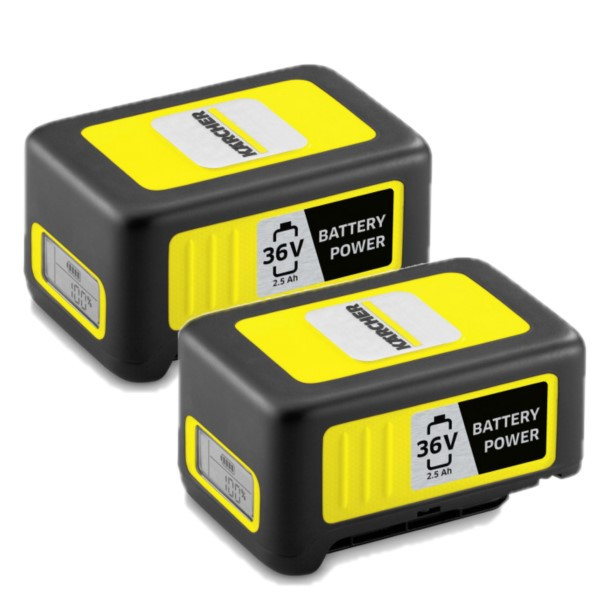 2 stuks: Kärcher Battery Power 36V / 24450300 / 36/25 accu's (36 V, 2.5 Ah, origineel) AKR00054 - 1