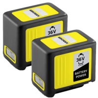 2 stuks: Kärcher Battery Power 36V / 24450310 / 36/50 accu's (36 V, 5.0 Ah, origineel) AKR00057