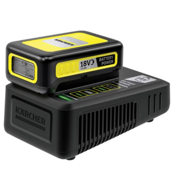 Kärcher Battery Power 18V / 24450340 / 18/25 accu + snellader (18 V, 2.5 Ah, origineel) AKR00048 - 2