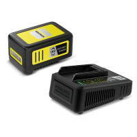 Kärcher Battery Power 18V / 24450350 / 18/50 accu + snellader (18 V, 5.0 Ah, origineel) AKR00052 Kärcher Battery Power 18V / 24450350 / 18/50 accu + snellader (18 V, 5.0 Ah, origineel) AKR00052