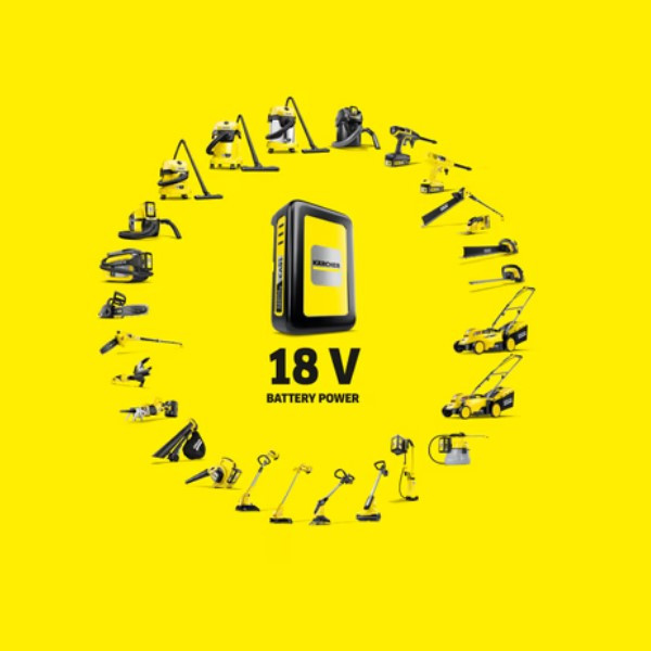 Kärcher Battery Power 18V / 24450350 / 18/50 accu + snellader (18 V, 5.0 Ah, origineel) AKR00052 - 4