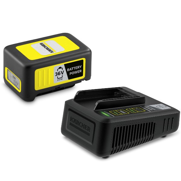 Kärcher Battery Power 36V / 24450300 / 36/25 accu + snellader (36 V, 2.5 Ah, origineel) AKR00055 - 1