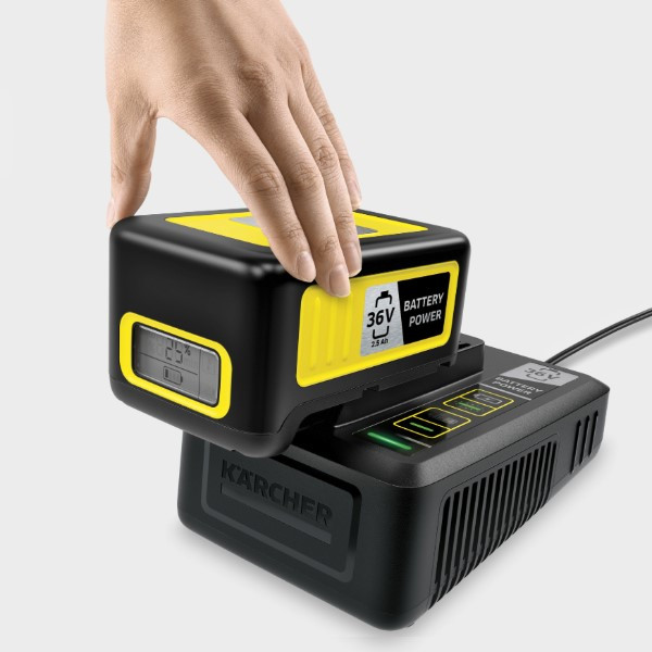 Kärcher Battery Power 36V / 24450300 / 36/25 accu + snellader (36 V, 2.5 Ah, origineel) AKR00055 - 2