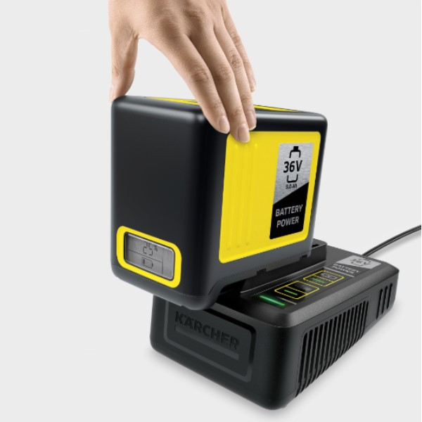 Kärcher Battery Power 36V / 24450310 / 36/50 accu + snellader (36 V, 5.0 Ah, origineel) AKR00058 - 2