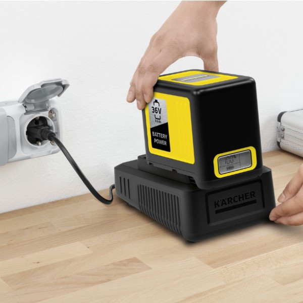 Kärcher Battery Power 36V / 24450310 / 36/50 accu + snellader (36 V, 5.0 Ah, origineel) AKR00058 - 3