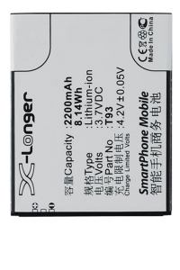 K-Touch KTT930SL accu (2200 mAh, 123accu huismerk)  AKT00019