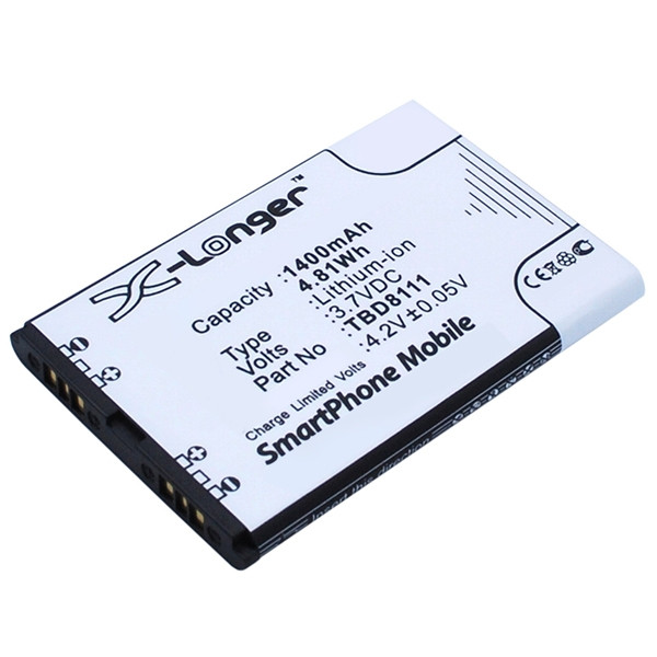 K-Touch TBD8111 accu (1400 mAh, 123accu huismerk)  AKT00024 - 1