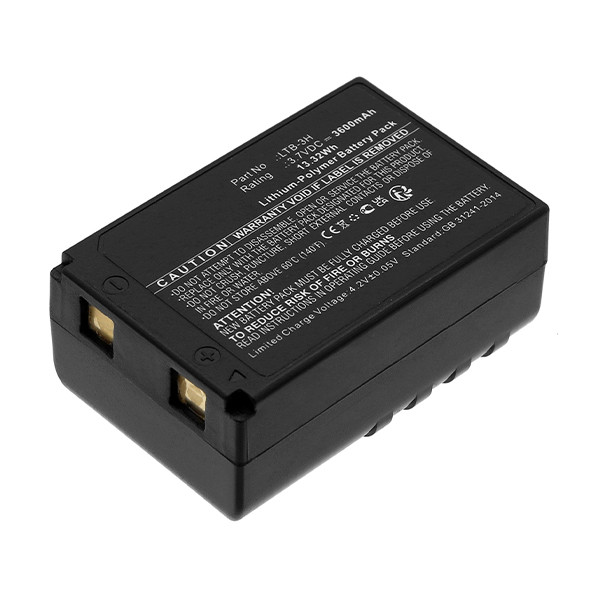 KDS LTB-3H accu (3600 mAh, 123accu huismerk) AKD00011 - 1