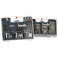 KWB Bit/boren/pluggenset (2 koffers, 300-delig)