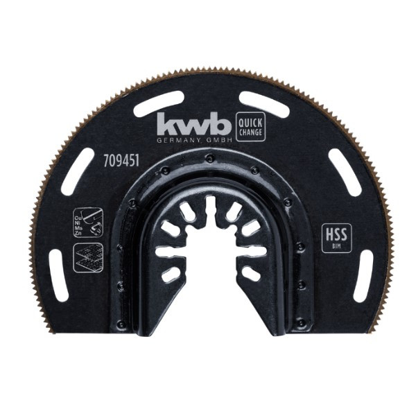 KWB Invalzaagblad halfrond 88 mm AKW00036 - 1