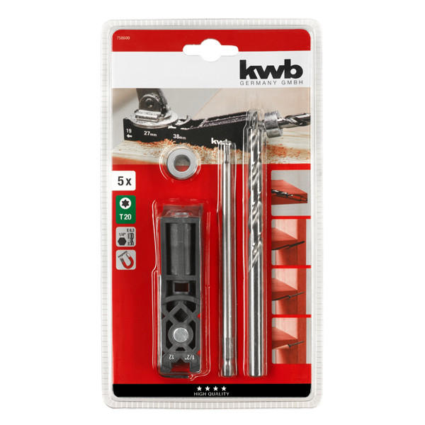 KWB Pocketgat Boormal  AKW00074 - 1