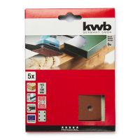 KWB Schuurstrook K240 100 mm x 115 mm (5 vels, KWB)  ANB01880