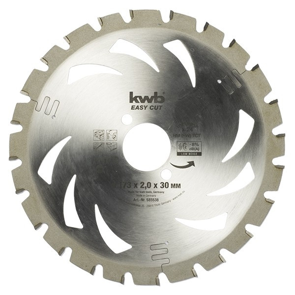 KWB cirkelzaagblad accu-top (Ø 173mm x 30mm, 24 tanden)  AKW00017 - 1