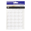 Kangaro klittenband zelfklevend wit Ø 20 mm (24 stuks) 204906 - 1