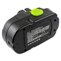 Kawasaki 690071 / 840045 / 840638 accu (19.2 V, 2000 mAh, 123accu huismerk)  AKA00053