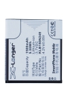 Kazam KLB150N249 accu (1500 mAh, 123accu huismerk) AKA00027 - 1