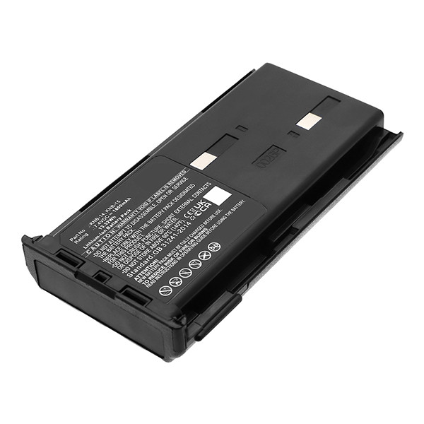 Kenwood KNB-14 / KNB-15 / KNB-20 accu (1800 mAh, 123accu huismerk) AKE00033 - 1