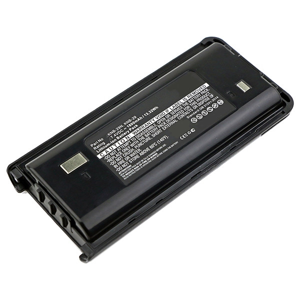 Kenwood KNB-29 / KNB-30 / KNB-53 accu (1800 mAh, 123accu huismerk)  AKE00032 - 1