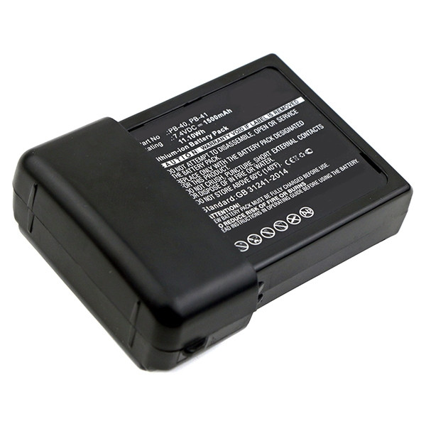 Kenwood PB-40 / PB-41 accu (1500 mAh, 123accu huismerk)  AKE00029 - 1