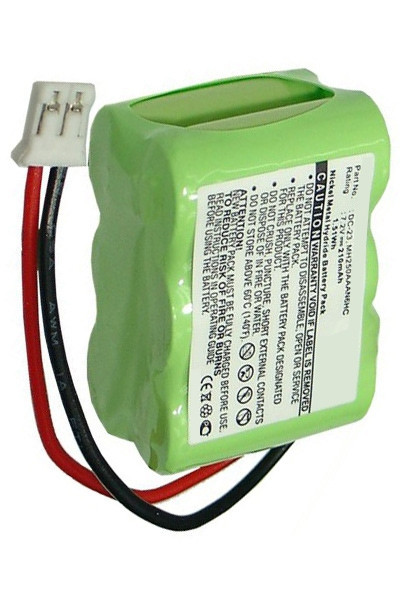 Kinetic DC-23 / 650-104 / MH250AAAN6HC accu (210 mAh, 123accu huismerk)  AKI00080 - 1