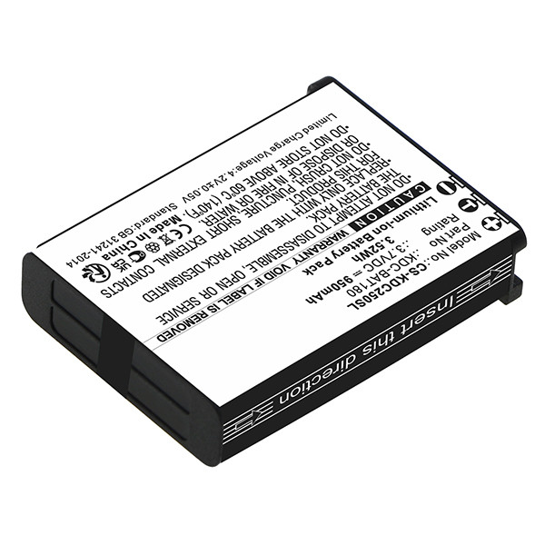 Koamtac 699830 / KDC180 / KDC-BAT180 accu (3.7 V, 950 mAh, 123accu huismerk) AKO00117 - 2