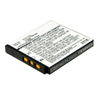 Kodak KLIC-7001 accu (3.7 V, 720 mAh, 123accu huismerk)  AKO00019