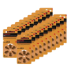 Kodak Max 312 / PR41 / Bruin gehoorapparaat batterij 120 stuks  AKO00108