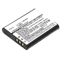 Kodak Pixpro LB-052 accu (3.7 V, 800 mAh, 123accu huismerk) AKO00065