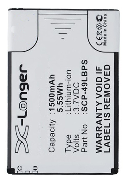 Kyocera SCP-49LBPS accu (1500 mAh, 123accu huismerk)  AKY00045 - 1