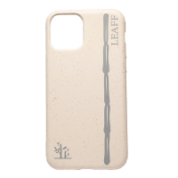 LEAFF milieuvriendelijk telefoonhoesje voor iPhone 11 Pro Max (beige)  ALE00774
