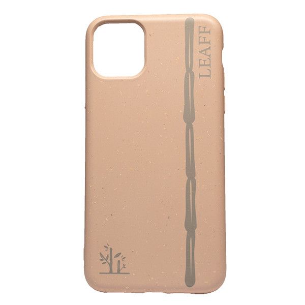 LEAFF milieuvriendelijk telefoonhoesje voor iPhone 11 (zalmroze)  ALE00787 - 1