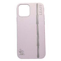 LEAFF milieuvriendelijk telefoonhoesje voor iPhone 12 Mini (lila)  ALE00763