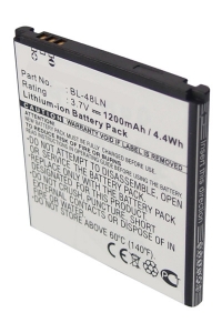 LG BL-48LN accu (1200 mAh, 123accu huismerk)  ALG00102