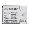 LG BL-52UH accu (1800 mAh, 123accu huismerk) ALG00328 - 1