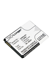 LG BL-59UH / EAC62258701 / EAC62258801 accu (2400 mAh, 123accu huismerk)  ALG00412