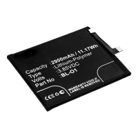 LG BL-O1 / EAC64559001 / EAC64619301 accu (3.85 V, 2900 mAh, 123accu huismerk)  ALG00451