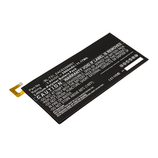 LG BL-T31 / EAC63398901 accu (2900 mAh, 123accu huismerk)  ALG00415 - 1