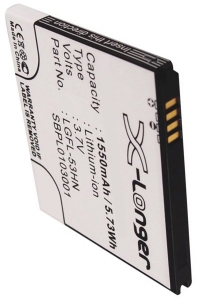 LG FL-53HN / LGFL-53HN / KGFL-53HN accu (1550 mAh, 123accu huismerk)  ALG00111