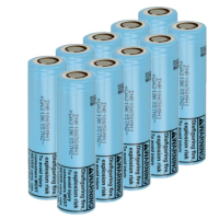 Bestel 10 stuks LG INR18650MH1 batterijen