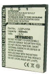 LG LGIP-410A / SBPL0085603 / SPPP0083516 accu (550 mAh, 123accu huismerk) ALG00054 - 1